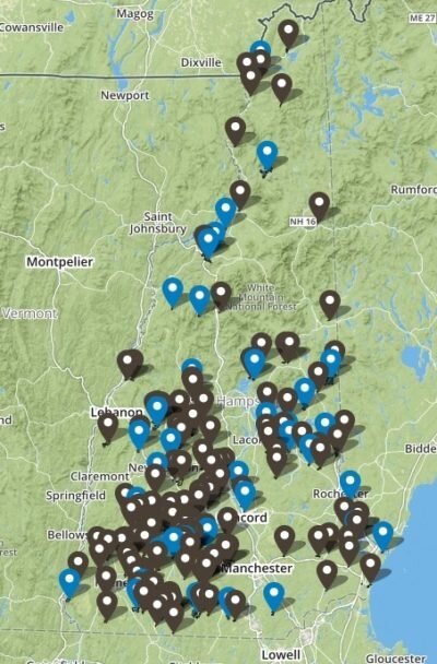  Forest Reservation Guide for an interactive map