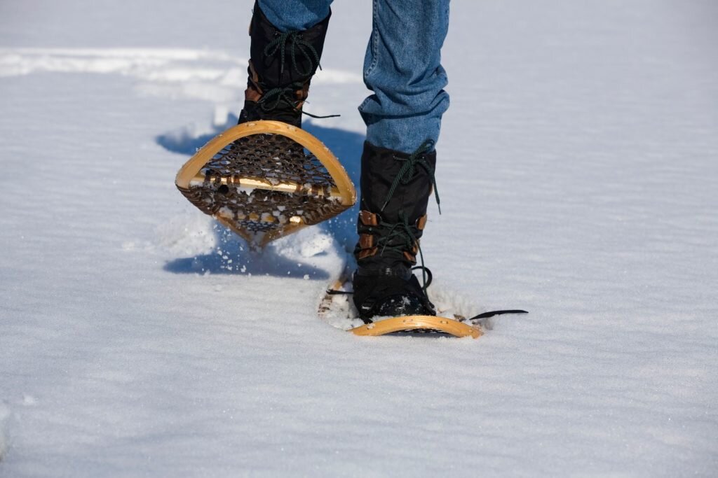 Snowshoeing at Pleasant View Bed & Breakfast